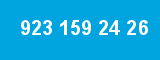 923 159 24 26 923 159 24 26